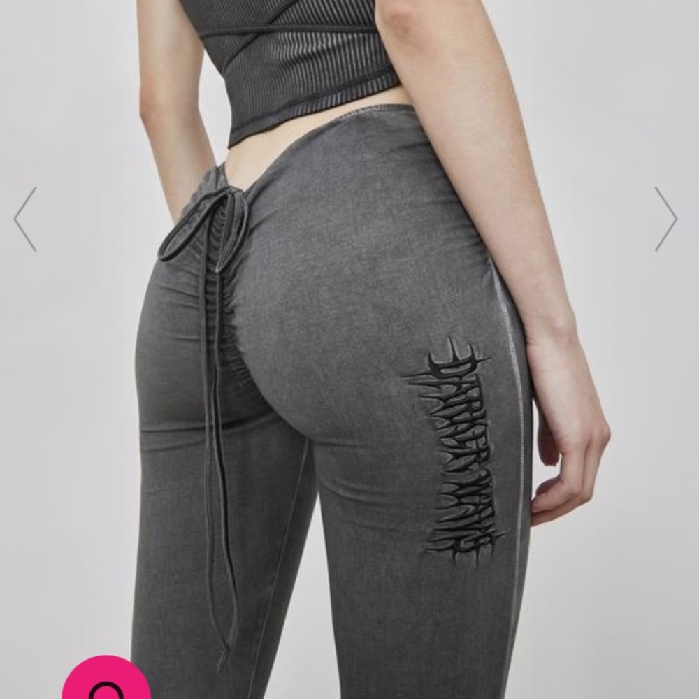 SOLD ON DEPOP BRAND NEW W/O TAGS DOLLSKILL DARKER WAVS V CUT BELL BOTTOMS